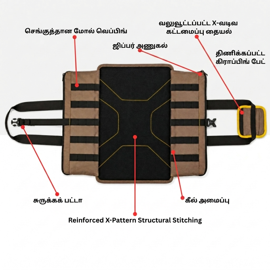 Quadcopter Drone Organizer & Carrying Bag