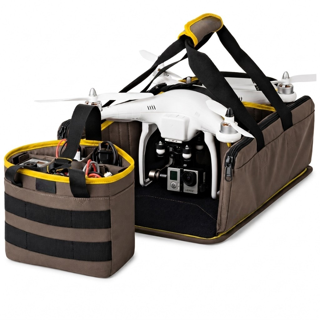 Quadcopter Drone Organizer & Carrying Bag