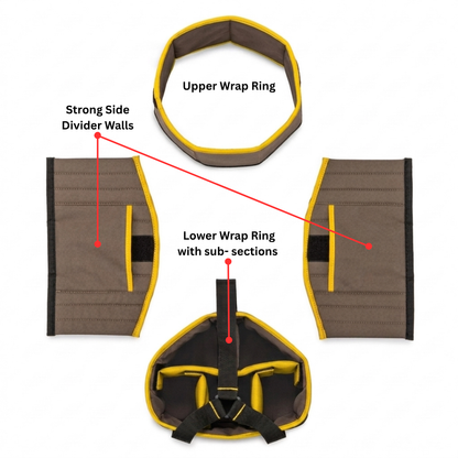 Quadcopter Drone Organizer & Carrying Bag