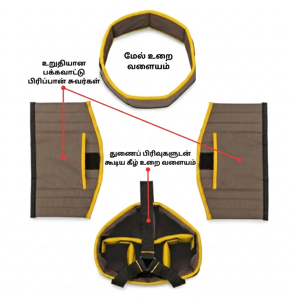 Quadcopter Drone Organizer & Carrying Bag